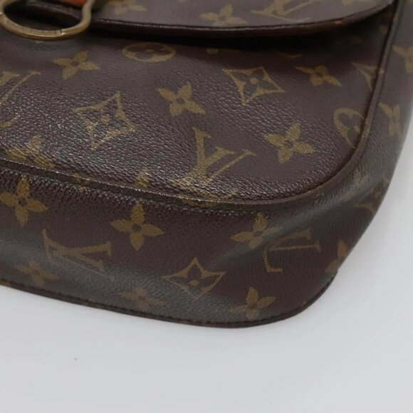 LOUIS VUITTON Monogram Saint Cloud GM Shoulder Bag M51242 LV Auth 142236 - Picture 3 of 16